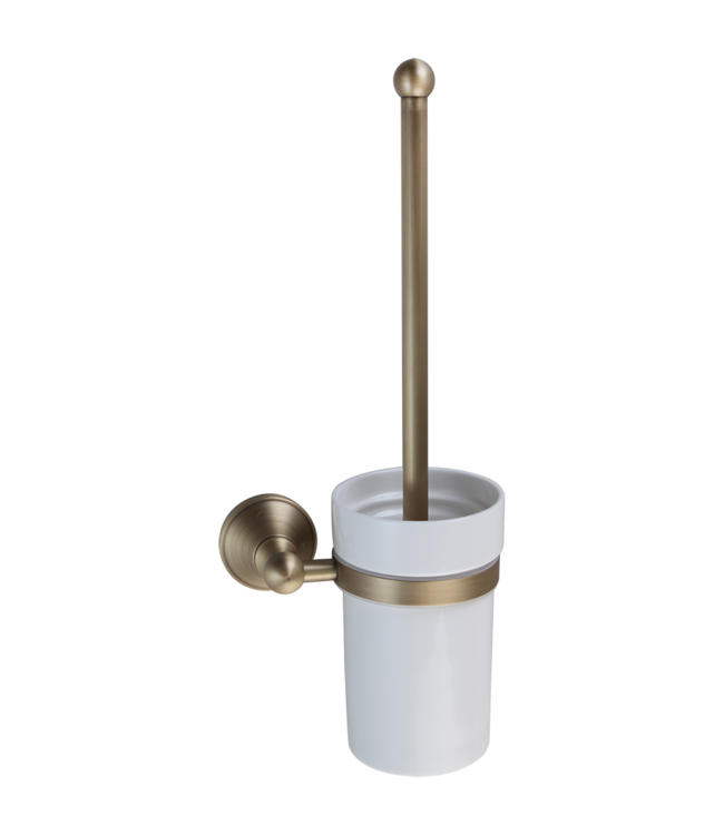 Rene Houtman Wc Borstel + Houder | Keramiek | Brons