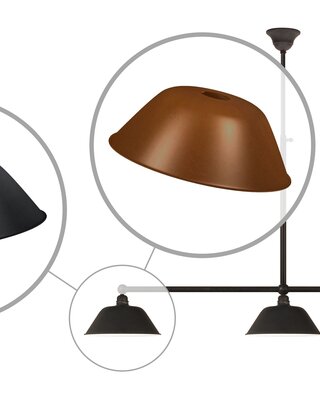 Frezoli Hangkap voor Frezoli Hanglamp | 26 cm