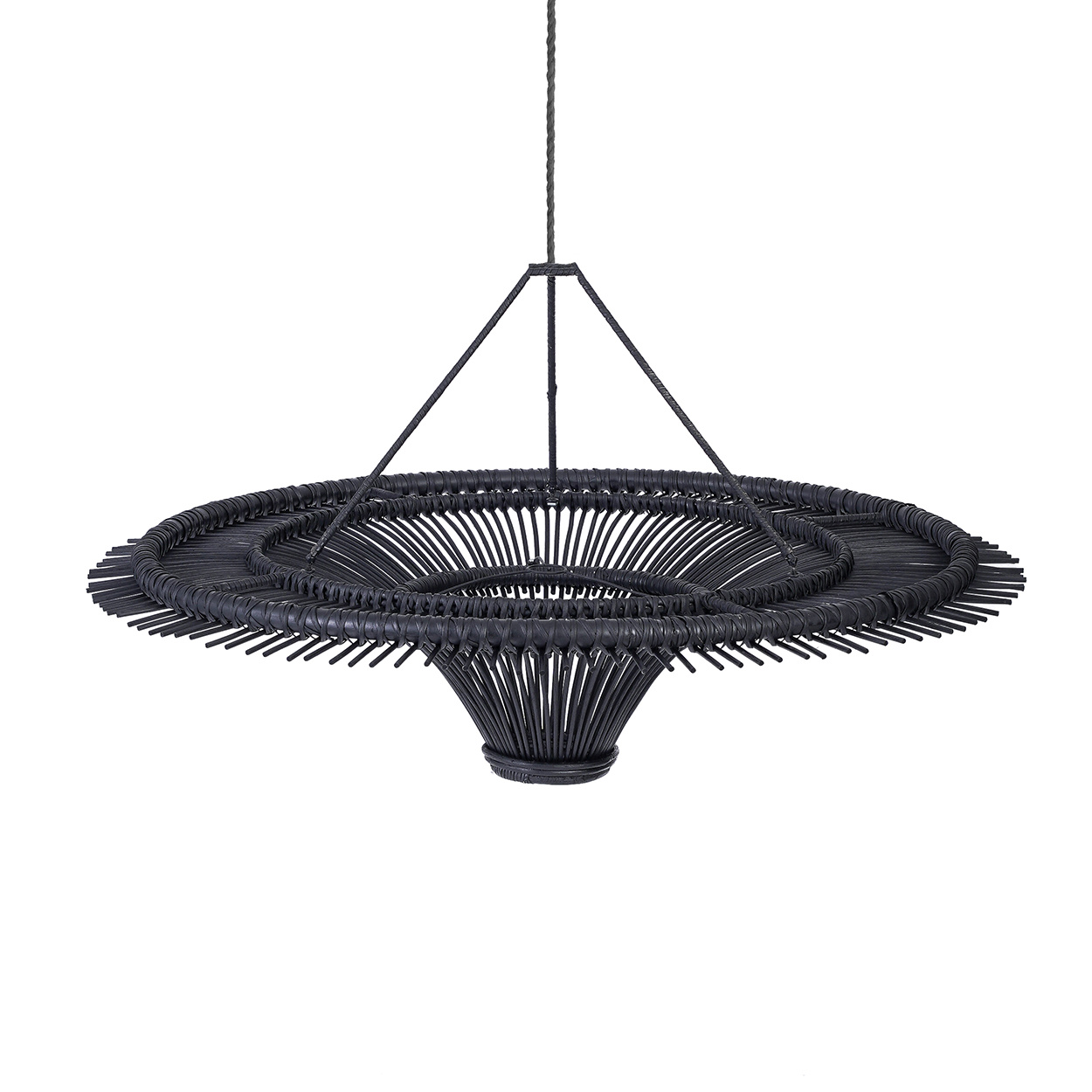 Bazar Bizar Hanglamp | Sky | Zwart | XXL