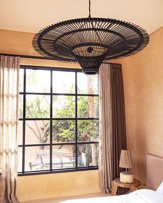 Bazar Bizar Hanglamp | Sky | Zwart | XXL