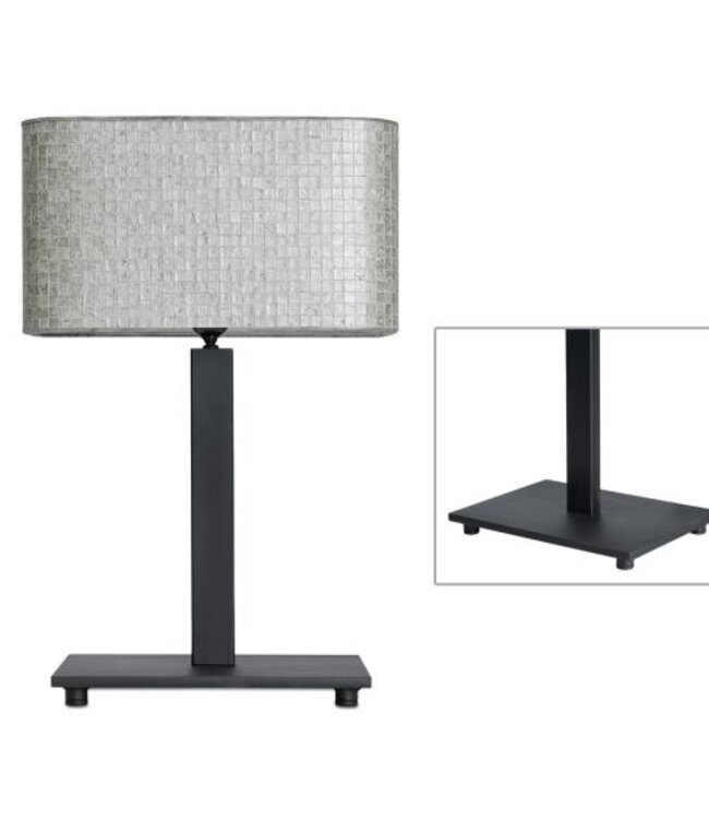 Frezoli Ketange Tafellamp | Mat Zwart