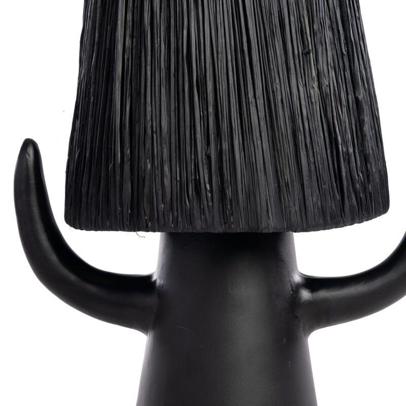 Bazar Bizar Billy Bob Tafellamp | Zwart