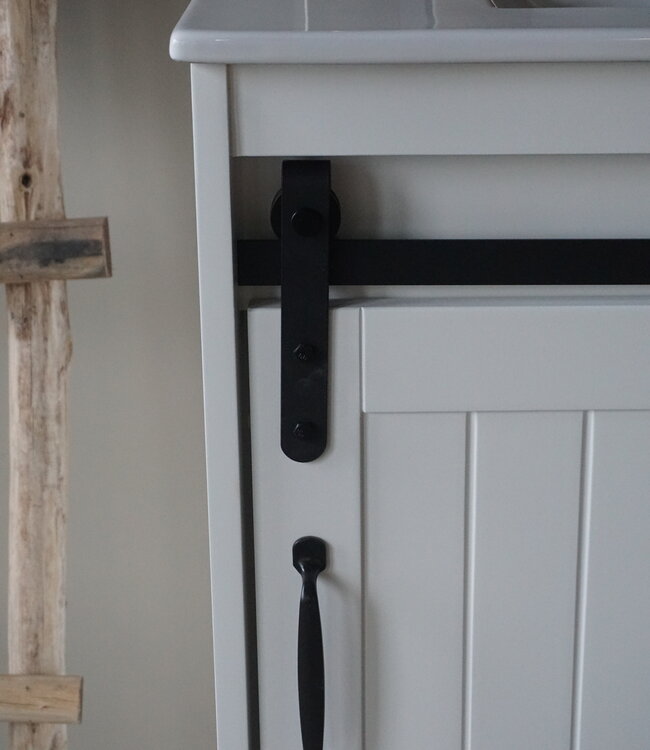 Rene Houtman Badkamermeubel Corrie Wit Met Rails H85 x B80 x D45 cm