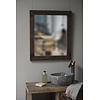 Spiegel Oud Hout Wagondelen 65 x 55 cm