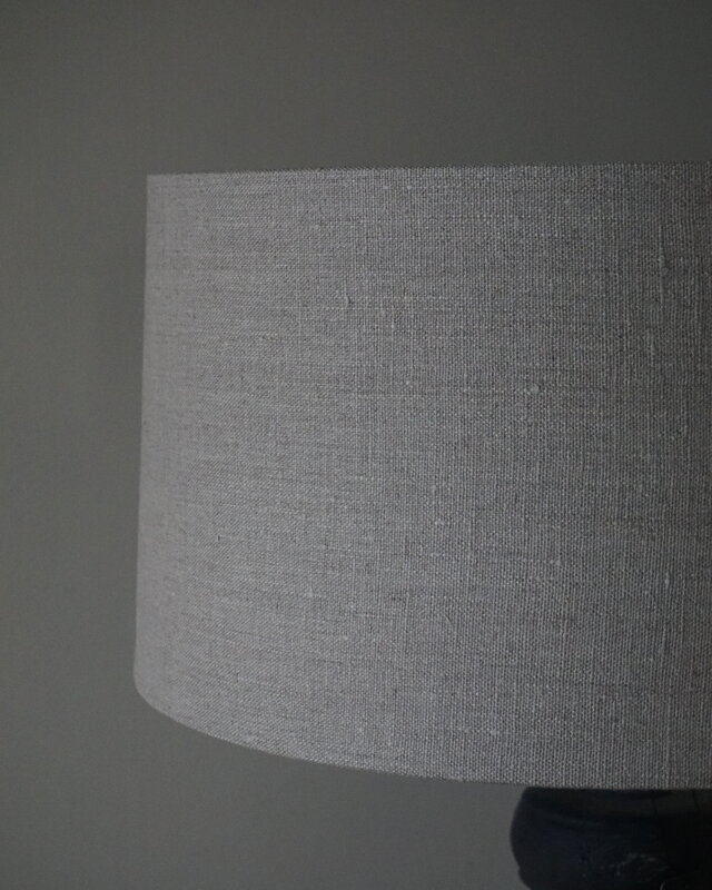 Be-Uniq Lampenkap | Fijn Linnen | Naturel | H20 x Ø38 cm