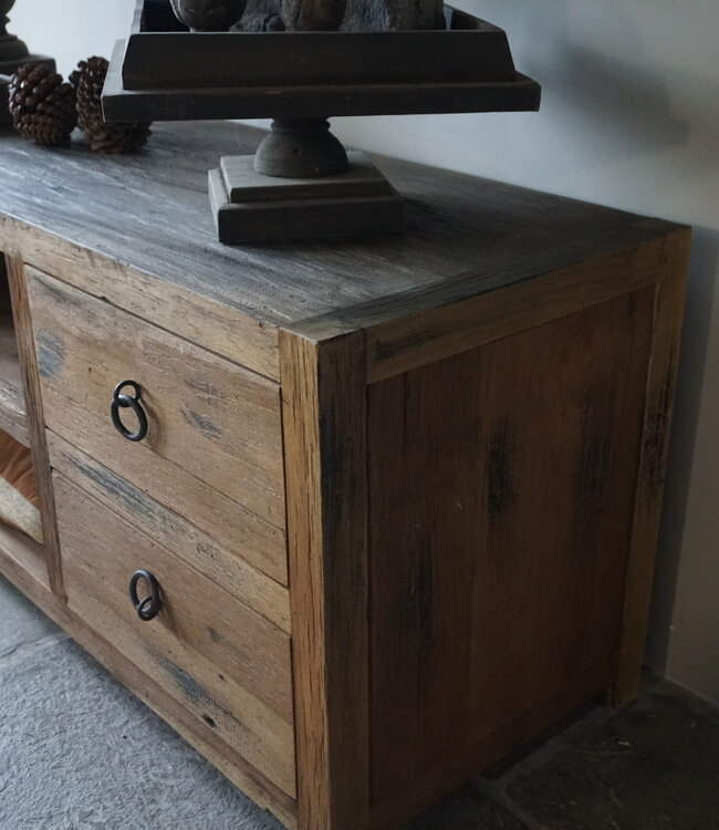 Rene Houtman TV Meubel | Grey | H60 x B160 x D50 cm