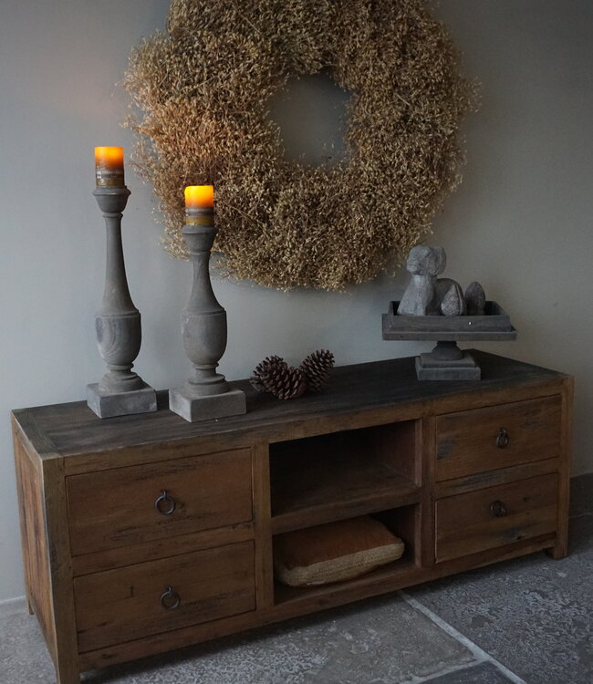 Rene Houtman TV Meubel | Grey | H60 x B160 x D50 cm