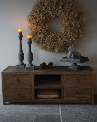 Rene Houtman TV Meubel | Grey | H60 x B160 x D50 cm