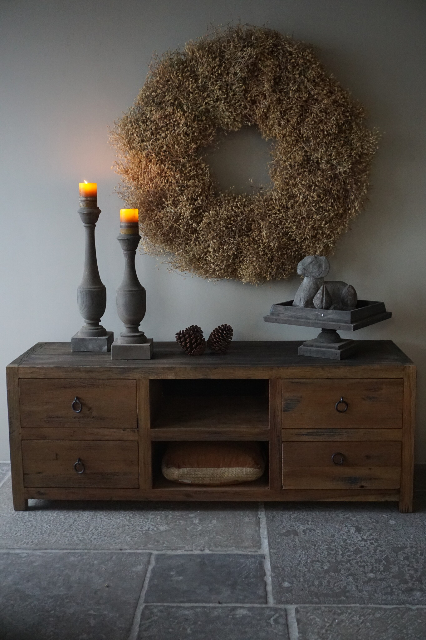 Rene Houtman TV Meubel | Grey | H60 x B160 x D50 cm