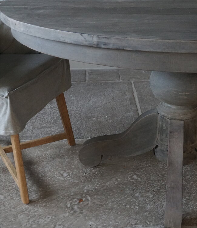 Rene Houtman Eetkamertafel Rond | Ø138 x H78 cm | Grijs