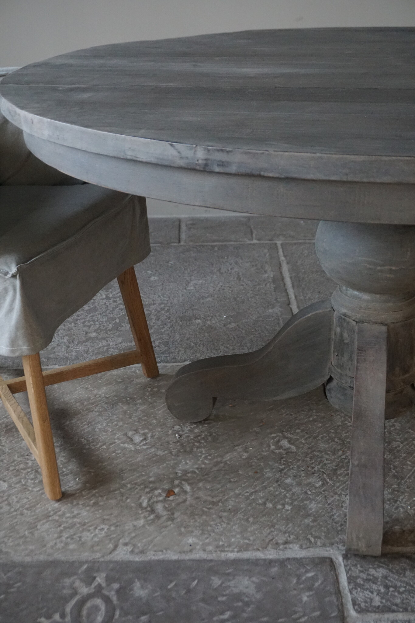 Rene Houtman Eetkamertafel Rond | Ø138 x H78 cm | Grijs