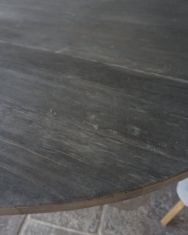 Rene Houtman Eetkamertafel Rond | Ø138 x H78 cm | Grijs