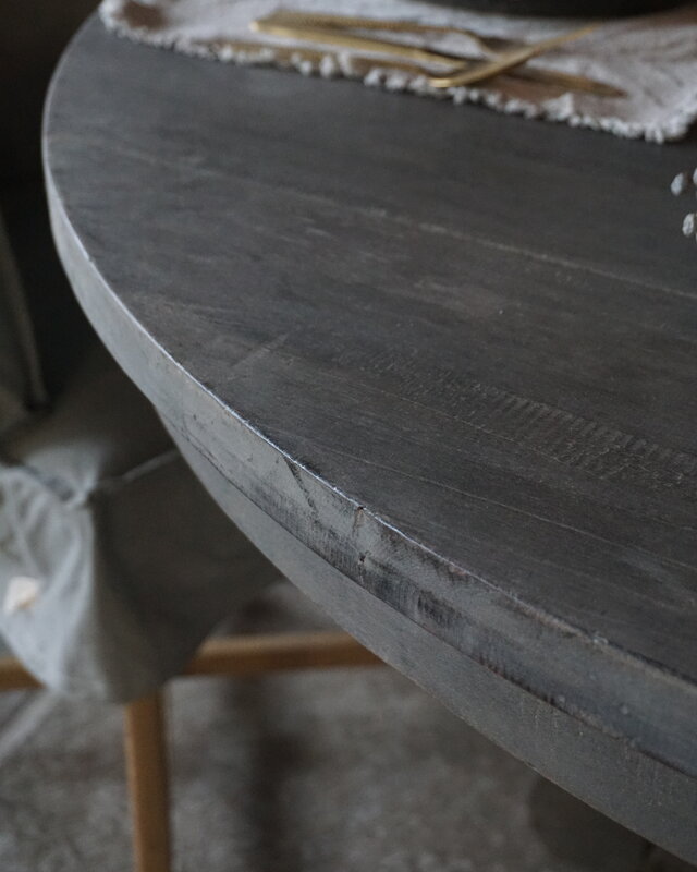 Rene Houtman Eetkamertafel Rond | Ø138 x H78 cm | Grijs
