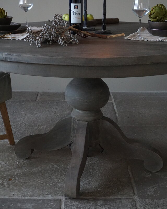 Rene Houtman Eetkamertafel Rond | Ø138 x H78 cm | Grijs