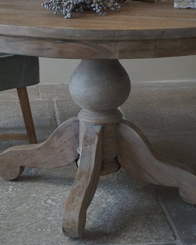 Rene Houtman Eetkamertafel Rond | Ø131 x H79 cm | Bruin