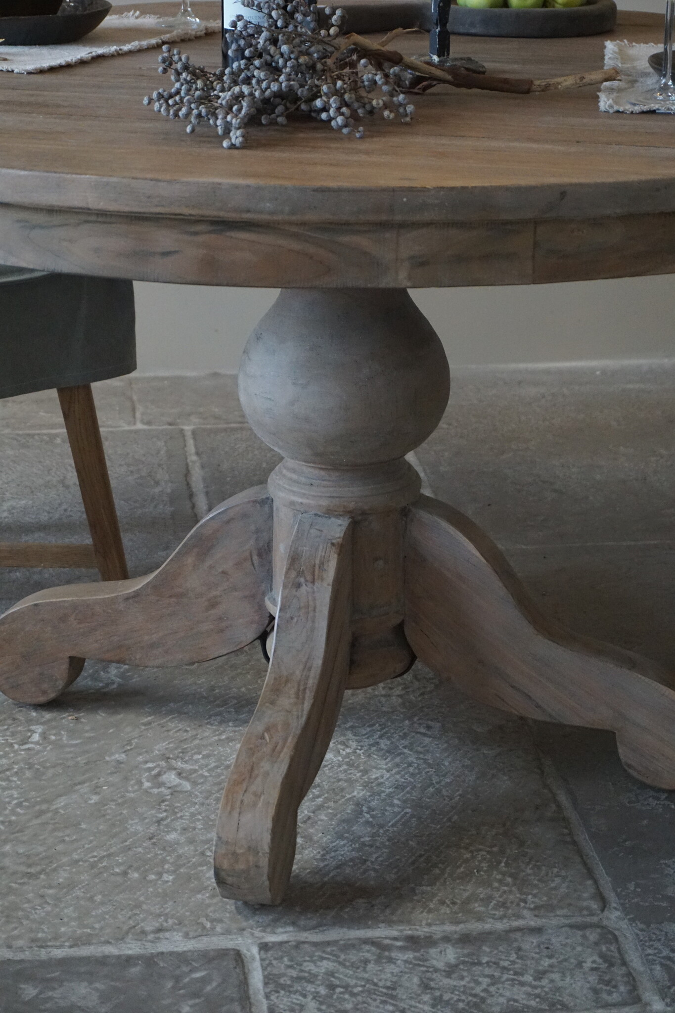 Rene Houtman Eetkamertafel Rond | Ø131 x H79 cm | Bruin