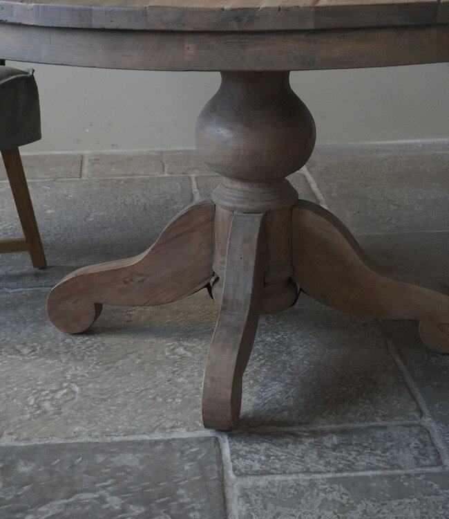 Rene Houtman Eetkamertafel Rond | Ø141 x H79 cm | Bruin