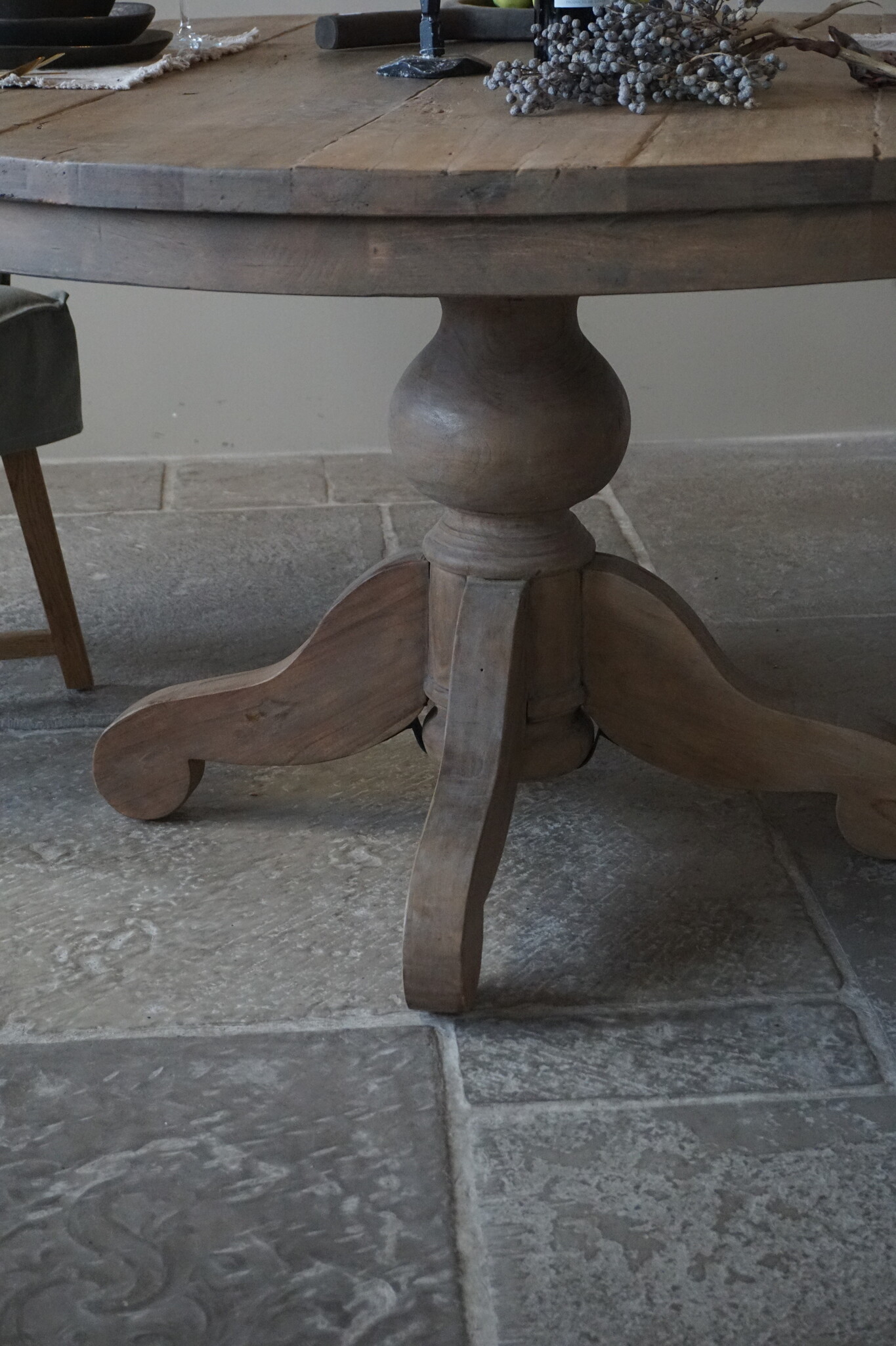 Rene Houtman Eetkamertafel Rond | Ø141 x H79 cm | Bruin
