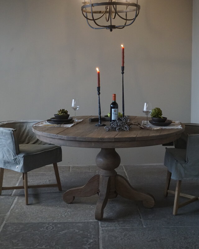 Rene Houtman Eetkamertafel Rond | Ø141 x H79 cm | Bruin