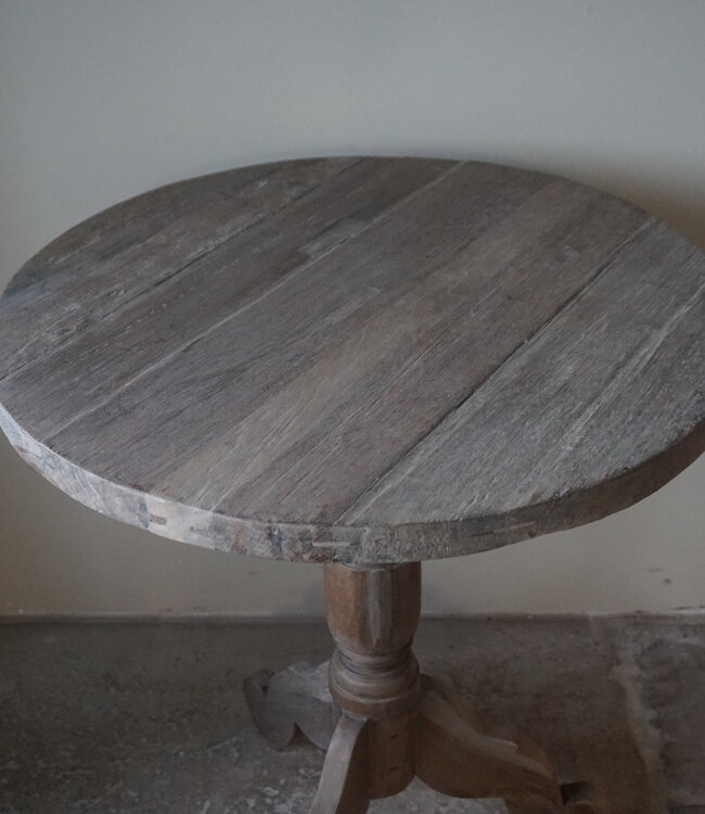 Rene Houtman Wijntafeltje | Teak | Ø61 x H71 cm