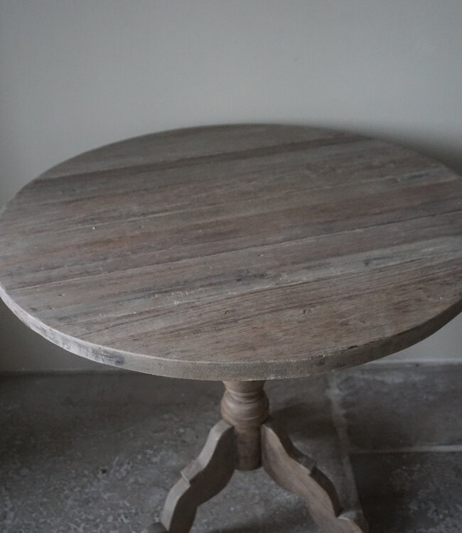 Rene Houtman Wijntafel | Teak | Ø80 x H71 cm