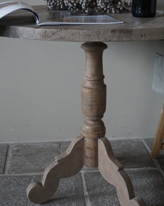 Rene Houtman Wijntafel | Teak | Ø80 x H71 cm