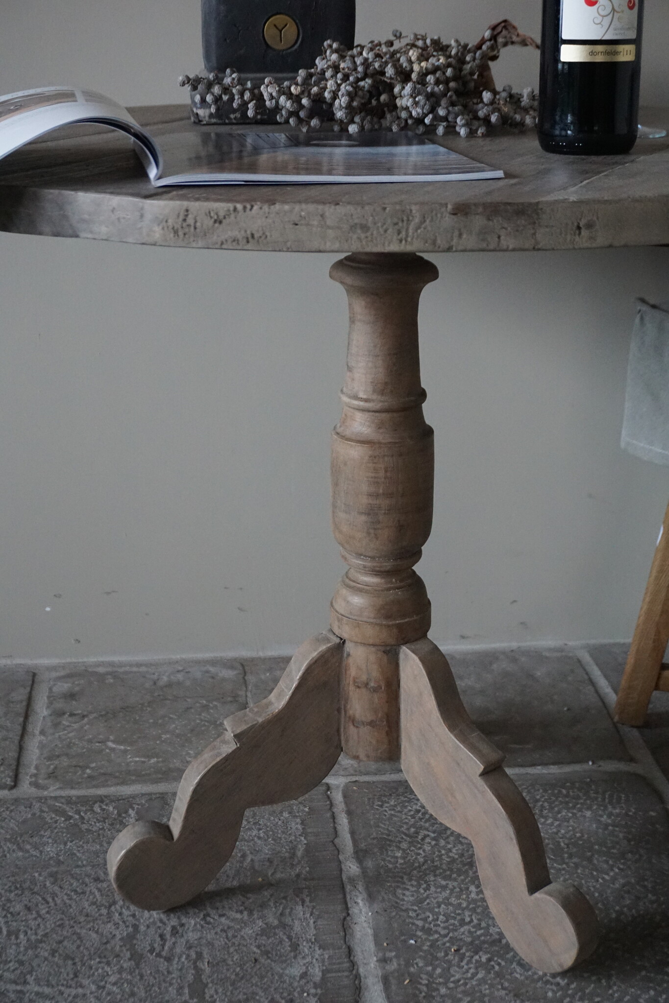 Rene Houtman Wijntafel | Teak | Ø80 x H71 cm