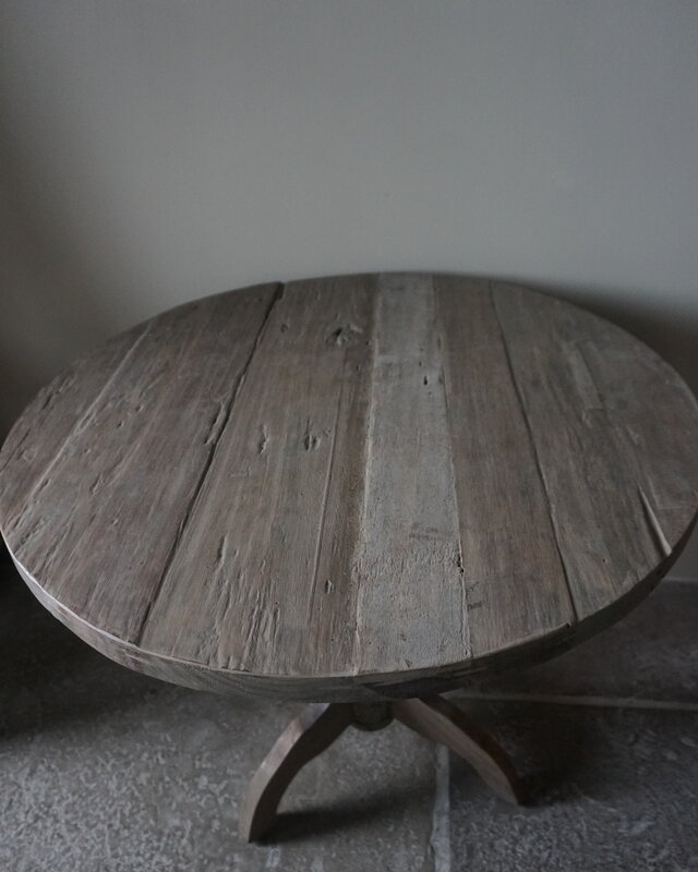 Rene Houtman Wijntafel | Teak | Ø81 x H72 cm