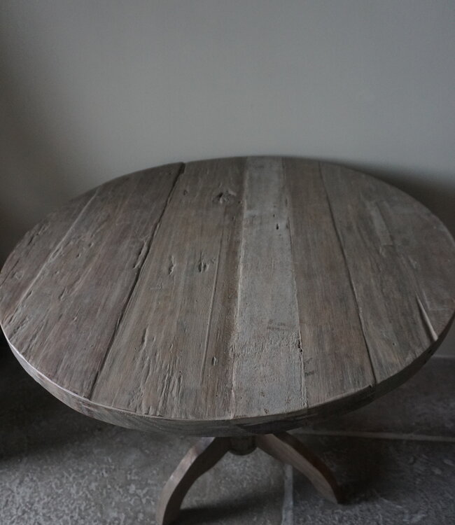 Rene Houtman Wijntafel | Teak | Ø81 x H72 cm