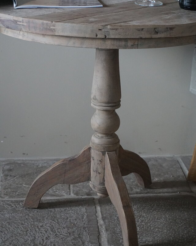 Rene Houtman Wijntafel | Teak | Ø81 x H72 cm
