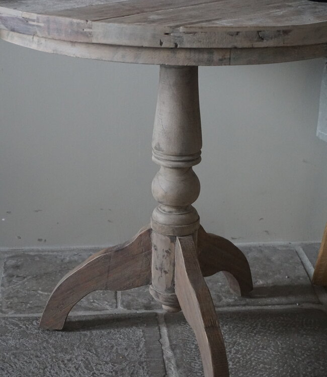 Rene Houtman Wijntafel | Teak | Ø81 x H72 cm