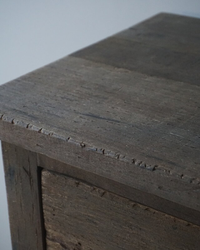 Rene Houtman Dressoir | Oud Hout | 4 Lades | H90 x B220 x D45 cm