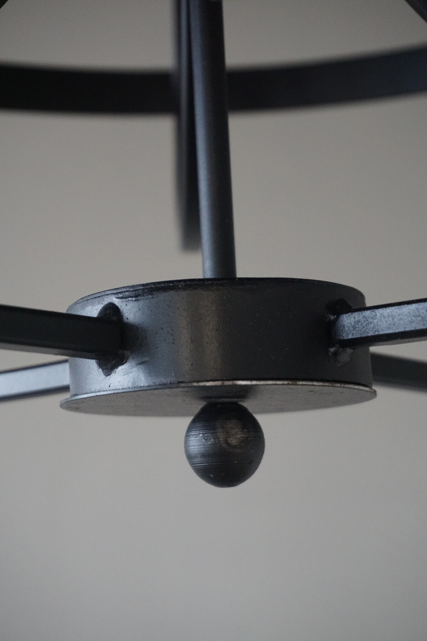 Rene Houtman Kroonluchter | 4-Arms | Zwart | H50 x Ø53 cm