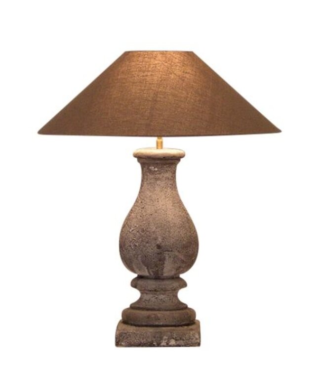 Frezoli Balusterlamp Gali | Grijs/Zwart