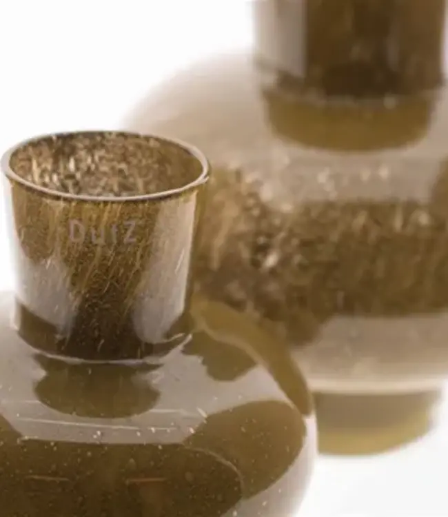 DutZ Vaas Modest | Donker Cheddar | H27xD24 cm