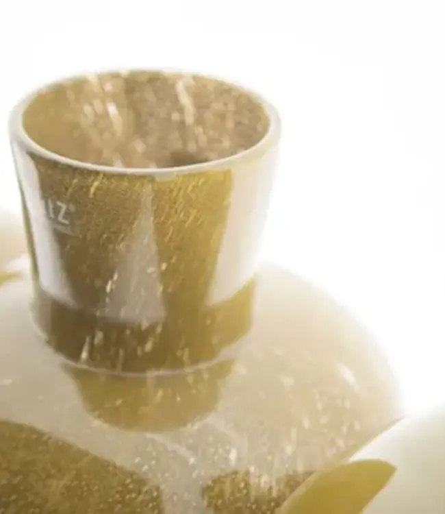 DutZ Vaas Modest | Donker Cheddar | H27xD24 cm