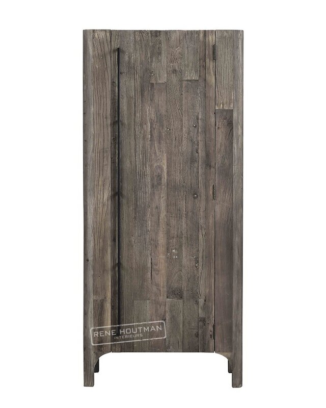 Rene Houtman Koelkast Vrijstaande Kast Elmwood 200x95x67 Cm