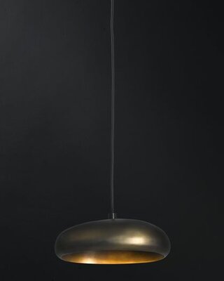 Frezoli Hanglamp Pebble | Ovale Kap | Donker Messing