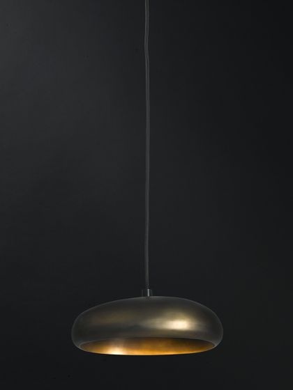 Frezoli Hanglamp Pebble | Ovale Kap | Donker Messing