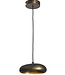 Frezoli Hanglamp Pebble | Ovale Kap | Donker Messing