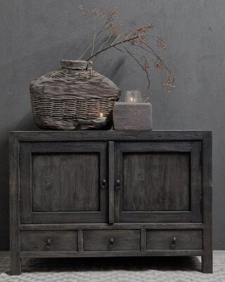 Luksa Home Collection Dressoir | Antique Grey | H85xB120xD45 cm
