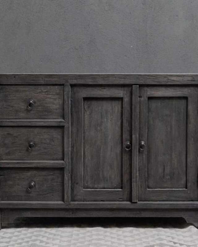 Luksa Home Collection Dressoir | Antique Grey | 2-deurs 3-lades