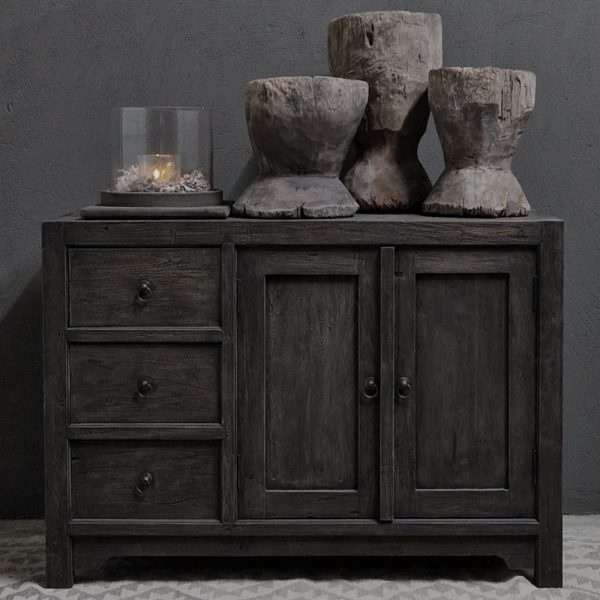 Luksa Home Collection Dressoir | Antique Grey | 2-deurs 3-lades