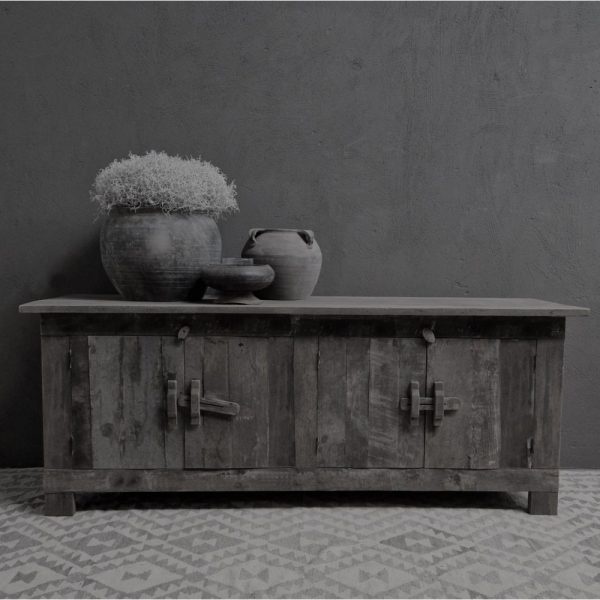 Luksa Home Collection Dressoir Brent | Antique Grey | H70xB180xD50 cm