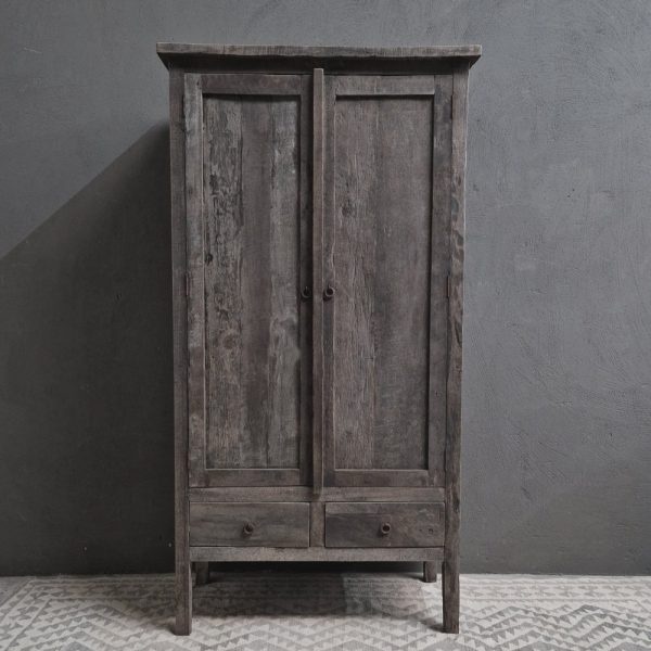Luksa Home Collection Kast Nikki | Antique Grey | H190xB100xD50 Cm