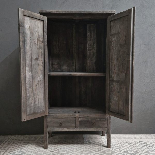 Luksa Home Collection Kast Nikki | Antique Grey | H190xB100xD50 Cm