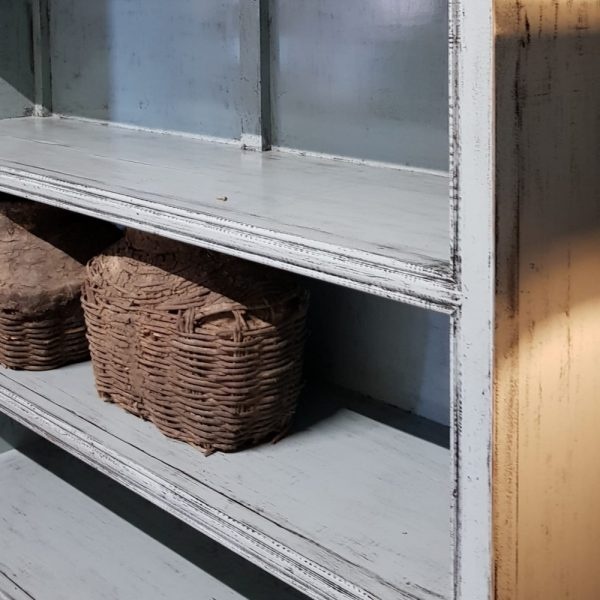 Luksa Home Collection Landelijke Vintage Buffetkast | Grijs-Blauw