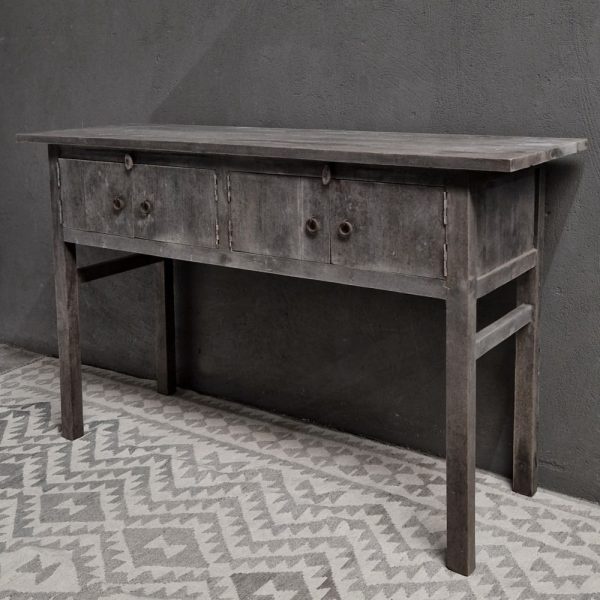 Luksa Home Collection Wandtafel | Antique Grey | H90xB150xD46 Cm