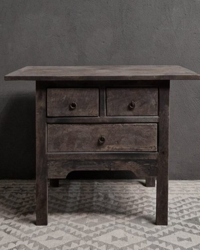 Luksa Home Collection Tafel | Antique Grey | H80xB100xD65 Cm