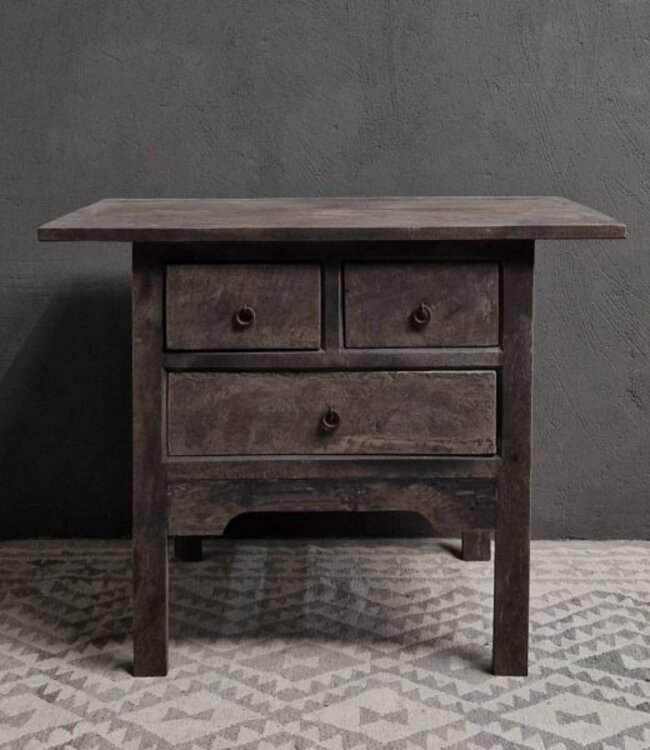 Luksa Home Collection Tafel | Antique Grey | H80xB100xD65 Cm